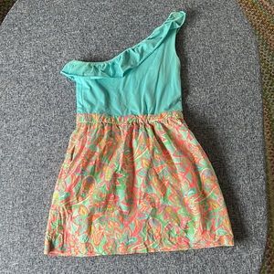 Lilly Pulitzer Women’s one shoulder dress size large
